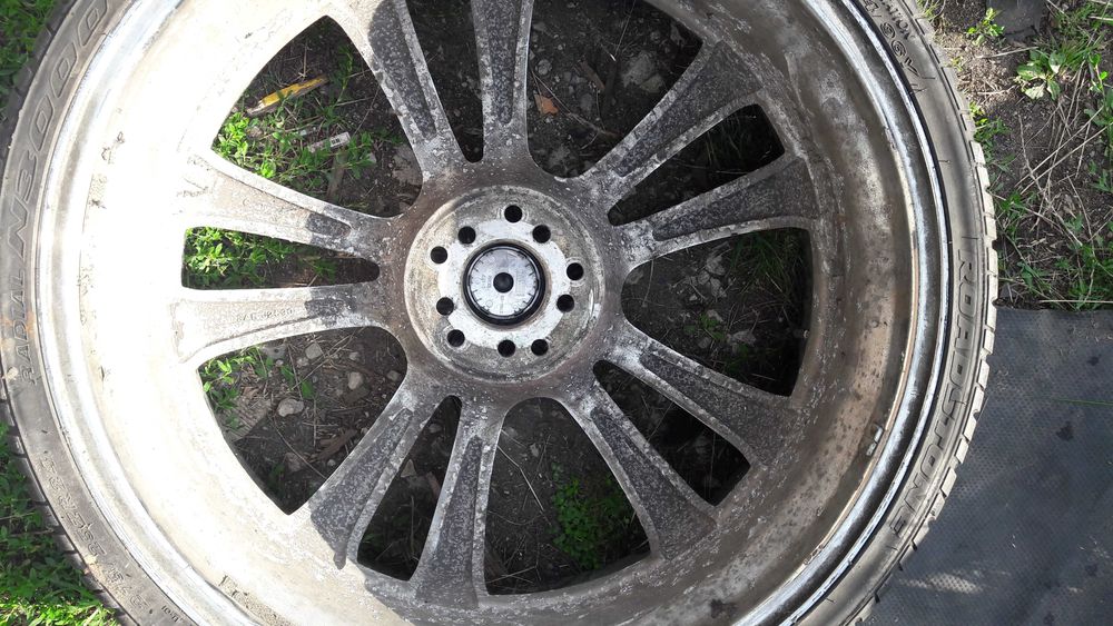 Felgi 24 cale z oponami dwa roztawy 5x112 i 5x115