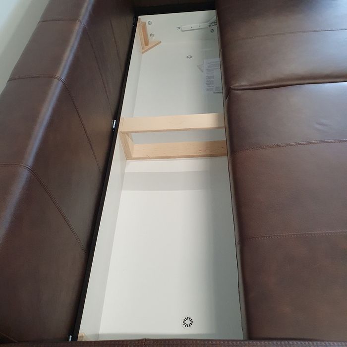 Producent! Sofa, kanapa rozkładana SENATOR, naturalna skóra !!