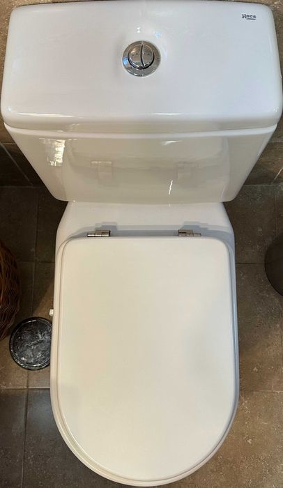 Sanita + autoclismo + Bidé com torneira - Marca ROCA