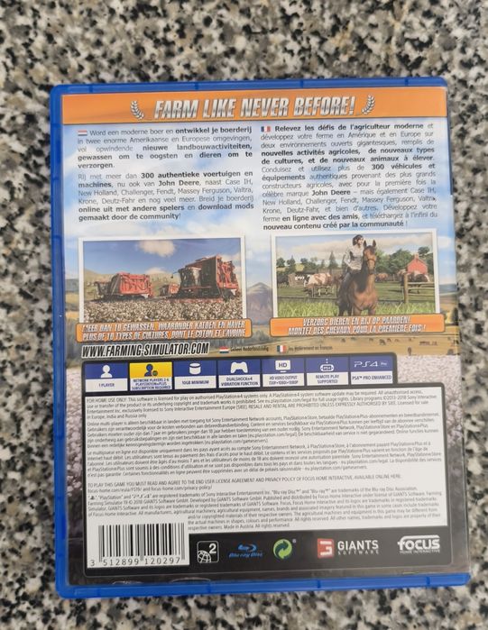 Farming simulator 19 PlayStation 4