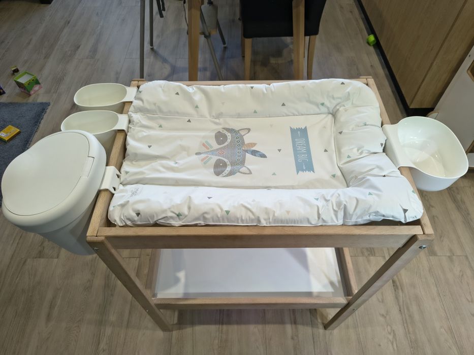 SNIGLAR Ikea przewijak, pojemniki ÖNSKLIG stan bdb