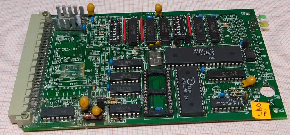 Części elektroniczne z P80C31 12 INTEL odzysk [LIP]9