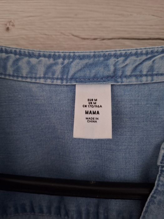 Sukienka ciążowa jeansowa
