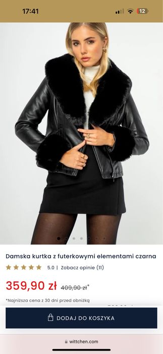 Kurtka z futerkiem Wittchen S