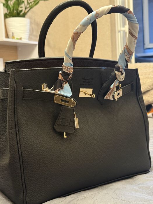 Сумка Hermes , 35 см , всі лого , один в один до оригіналу