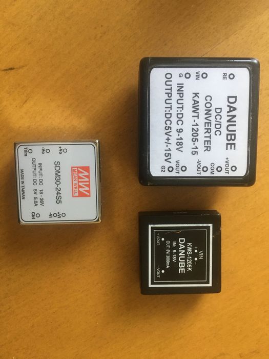 DC/DC преобразователи 15..60 Вт