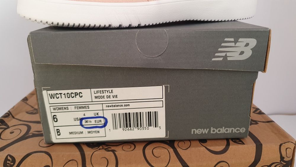 Sneakersy nowe damskie sportowe New Balance Rozmiar 36.5