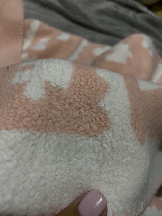 Плед новый фирмы TAC на осень зиму для девочки в кровать, коляску