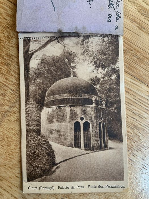 Notebook with 7 postcards titled “Souvenir of Sintra”. 1920s–1930s64739772342530122