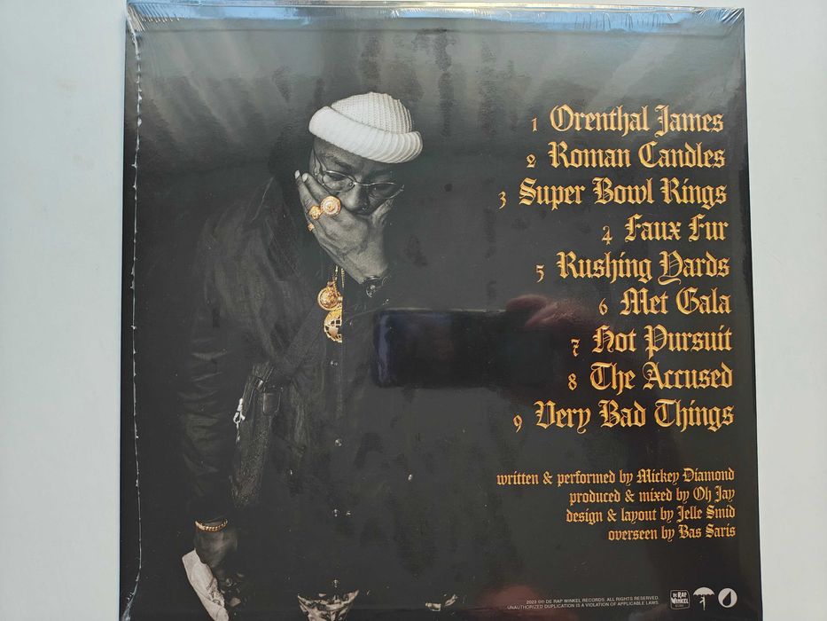 Mickey Diamond & Oh Jay - Smoke Face - LP - Vinyl Edition