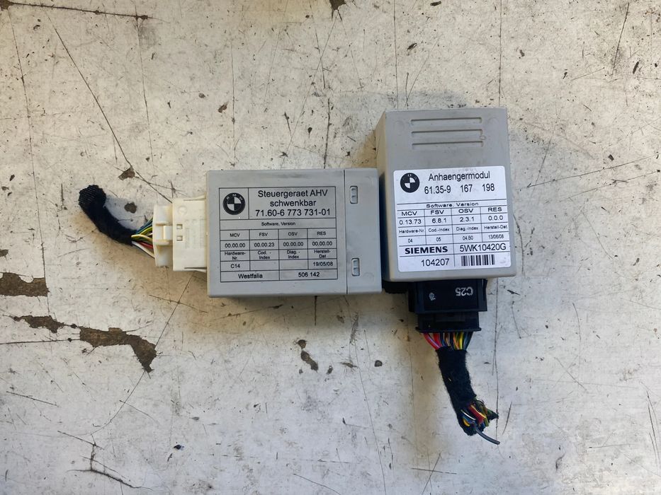BMW 3 E92 HAK Elektryczny Moduł Wiązka 6784584
