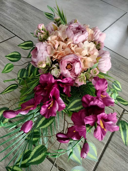 Wiązanka stroik na grób Wszystkich Świętych