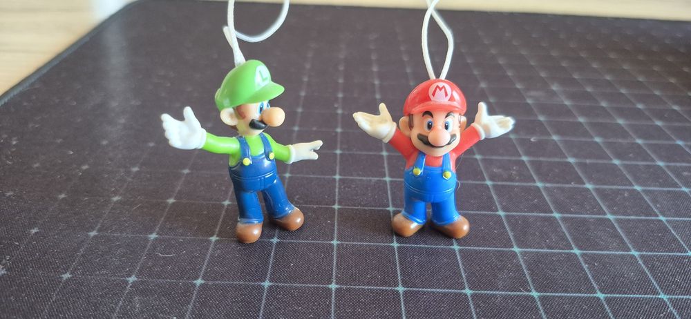 Mini Figuras Super Mario e Luigi até 5 cm