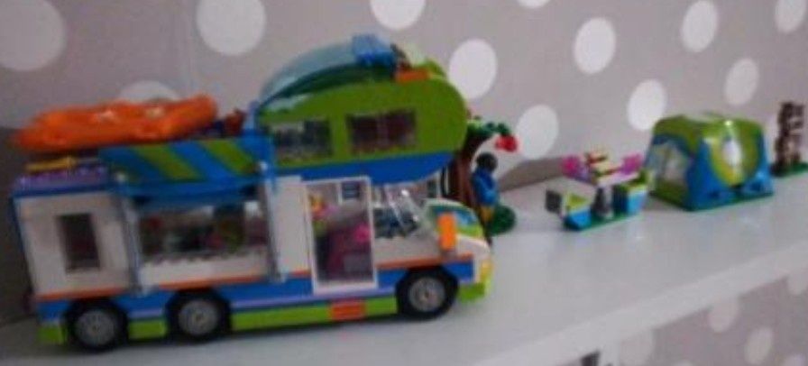 Lego friends,  kamper