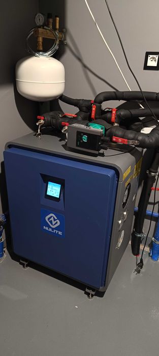 Gruntowa pompa ciepła 4-14kW, Wifi, czynnik R290, inwerterowa, trójfazowa, PRAKTYCZNIE NOWA