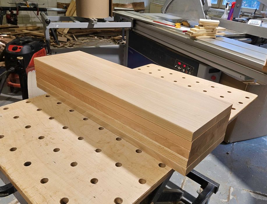 Trepy / Schody / Stopnie / Stopnice Bukowe, lite drewno 90 x 28 x 3 cm