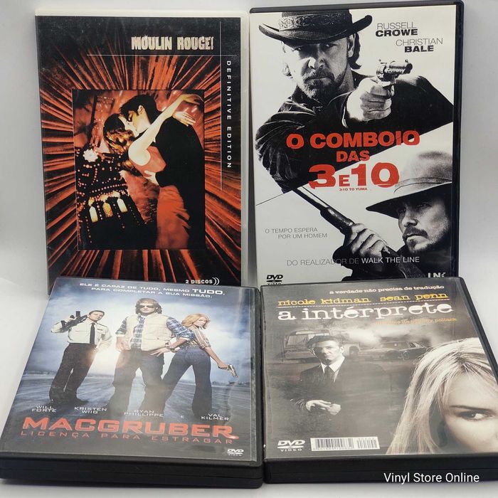 DVD 11/1 - Lote de 18 DVD's Diversos