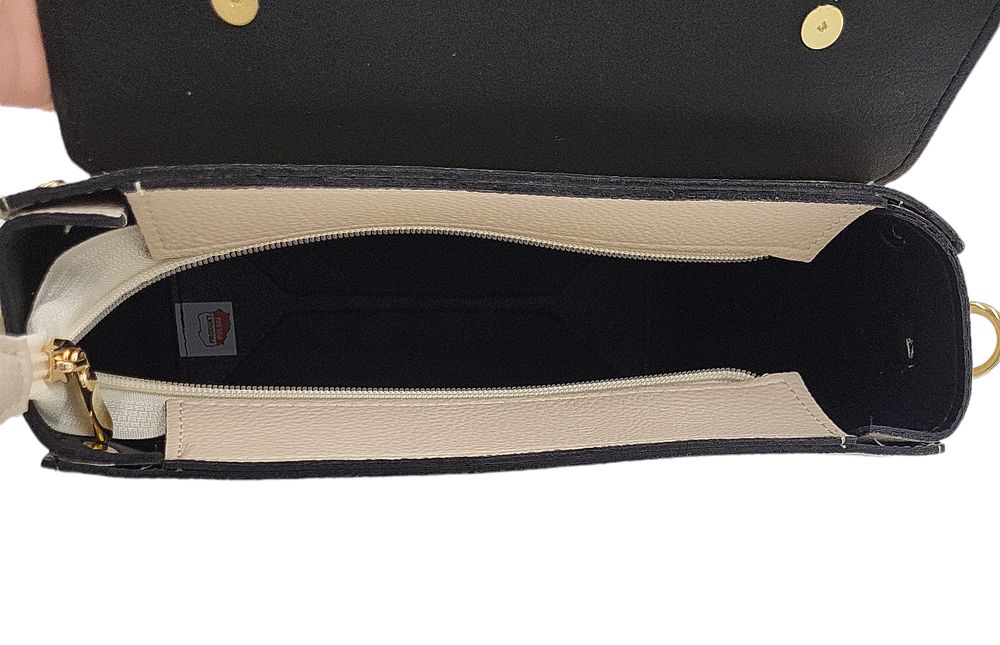 Torebka kuferek LAURA BIAGGI pszczółki beż