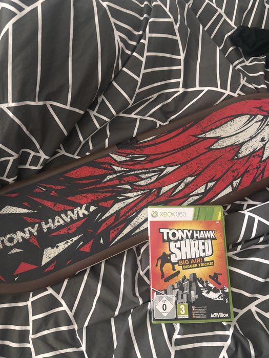 Tony Hawk Shred + deska Xbox 360