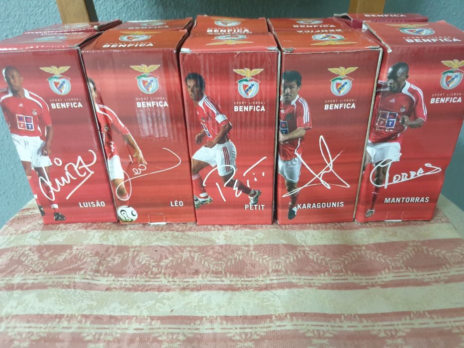 Conjunto de 13 Copos do Benfica