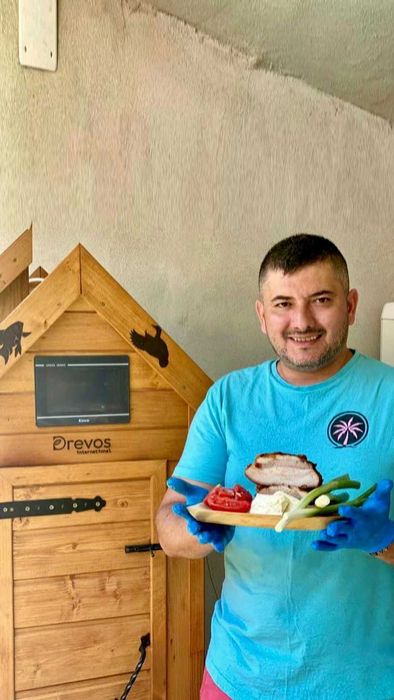 Коптильня 4в1 коптилка холодное и горячее копчення з сушкою РОЗСТРОЧКА