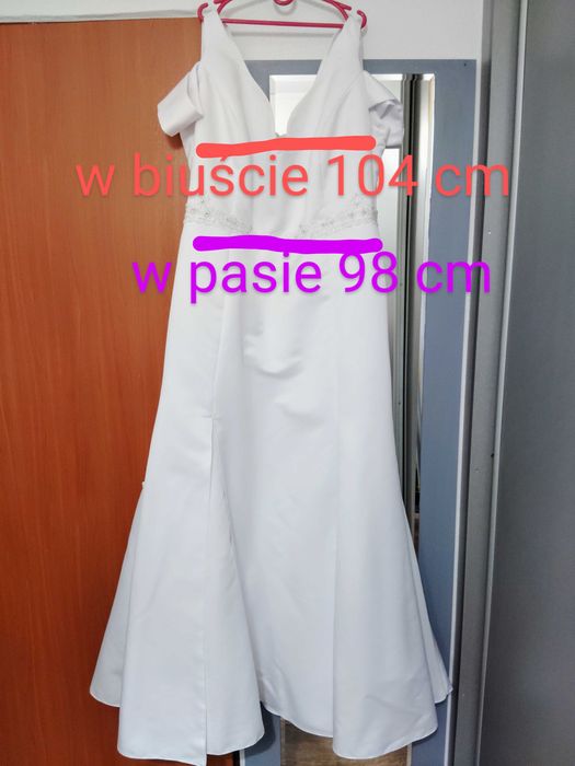Suknia ślubna biała