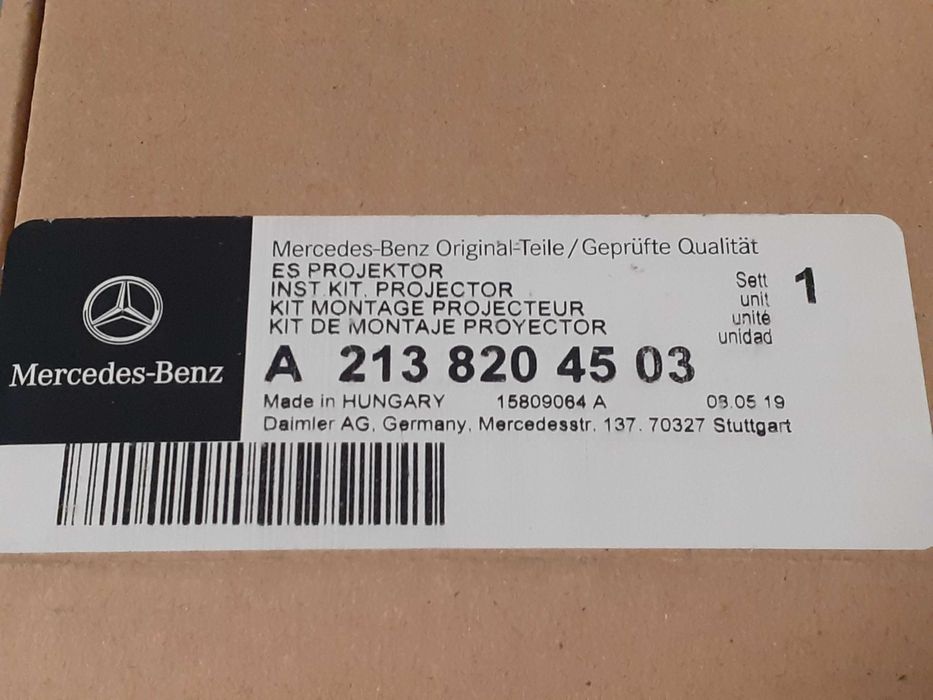 Projektory LOGO Mercedes-BENZ, A-klasa, C-klasa, E-klasa i inne