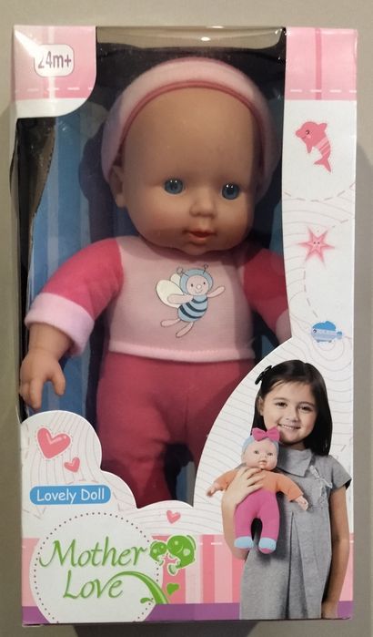 Lalka szmacianka miękka 28cm