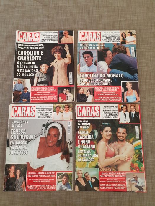 Revistas antigas. Caras. Máxima.