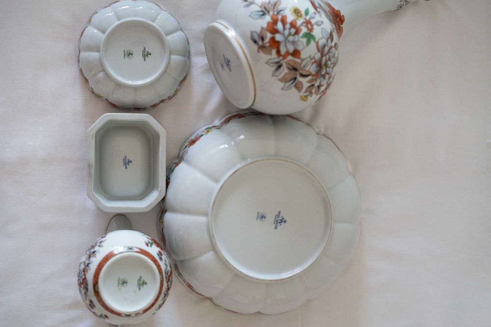 Conjunto de Loiça Vista Alegre Coleção Magnólia