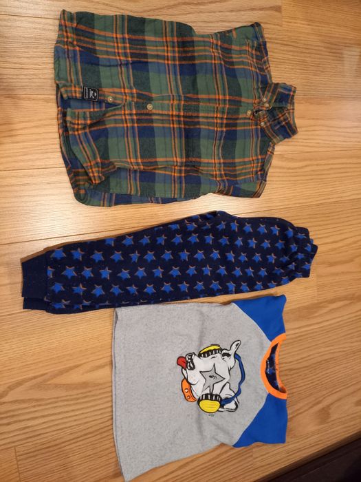 Conjunto 6 calças, 1 pijama, 1 camisa 4-5 anos (Ref. 17)