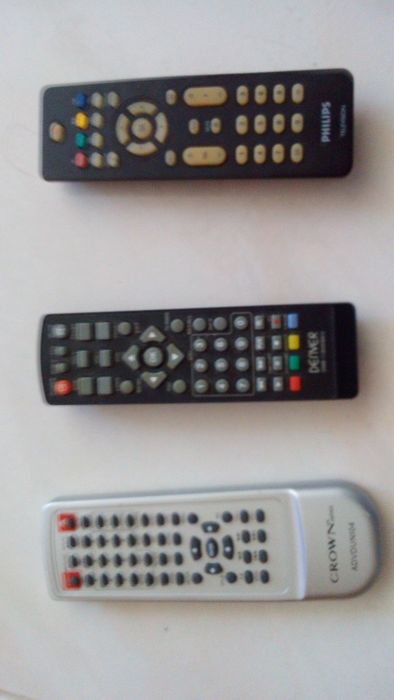 Comandos de TV originais de: Sony, Best, TV Cabo, ZON, Sharp