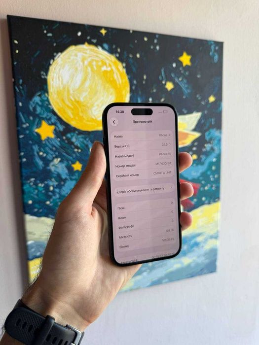 Iphone 15 128 gb, магазин, супер стан, айфон 15 128 гб