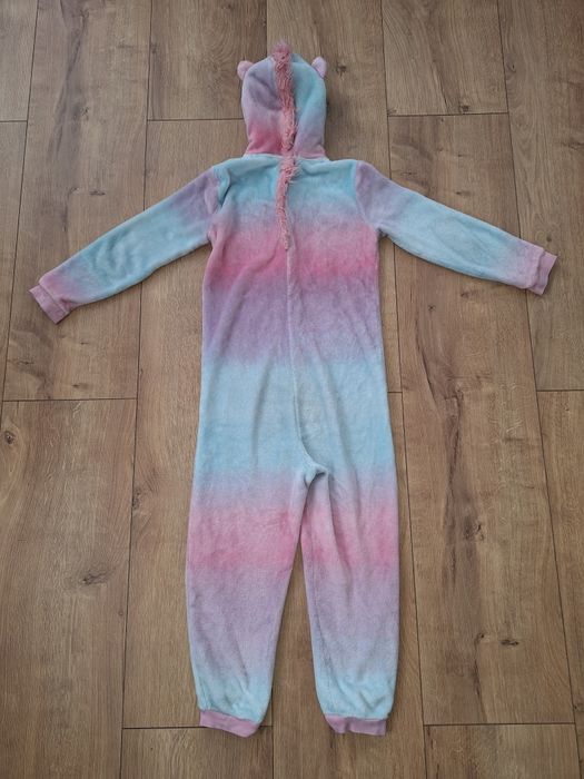 Piżama, kombinezon onesie Tęczowy Jednorożec , rozm.146/152