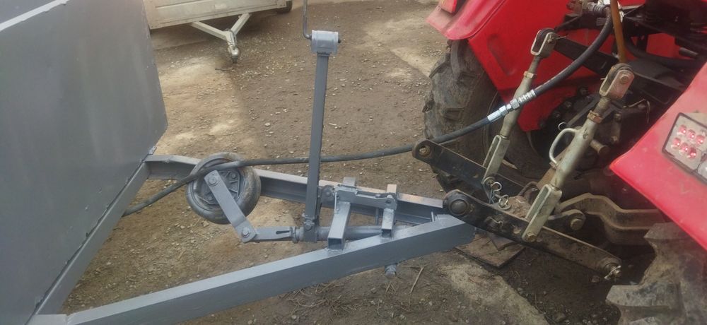 Причіп-самоскид саморобний, прицеп