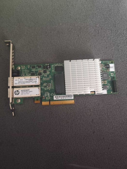 Placa de rede NOVA HP 5G 10GB SFP DUAL PORT