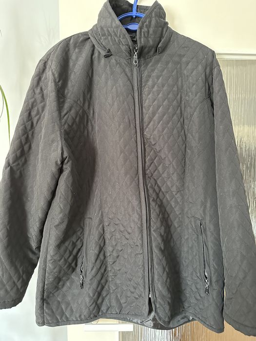 Cienka damska pikowana kurtka XXL