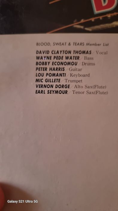 Laser disc,"The Who"/B.S.T.