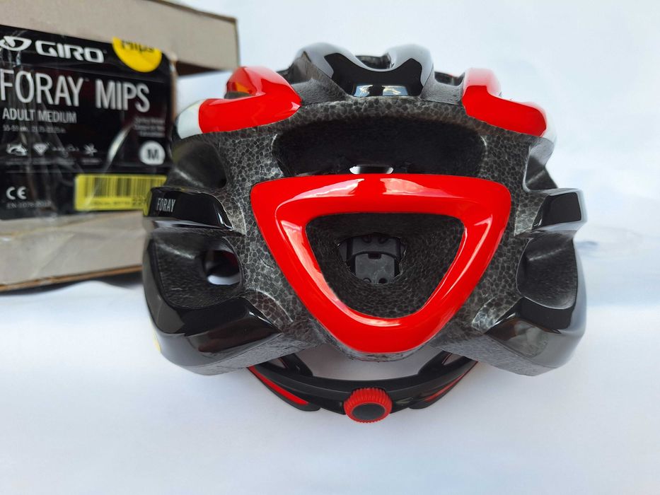 Kask rowerowy Giro Foray Mips Bright Red Black M 55-59cm