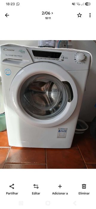 Máquina de lavar roupa