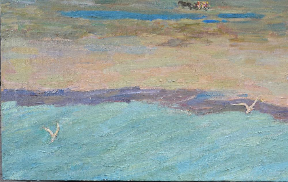 Картина художника Мірошниченко П.П. "Берег моря"