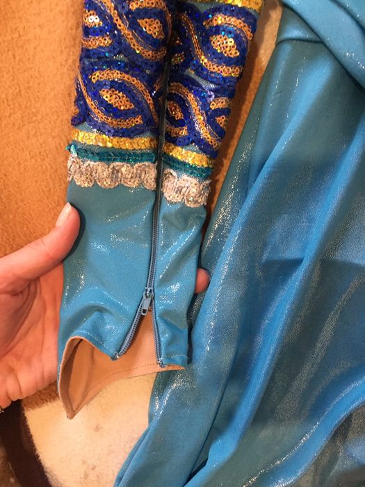 Костюм для танцев/гимнастики в греческом стиле