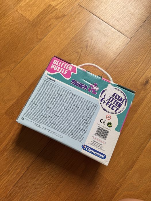 glitter puzzle 200 peças