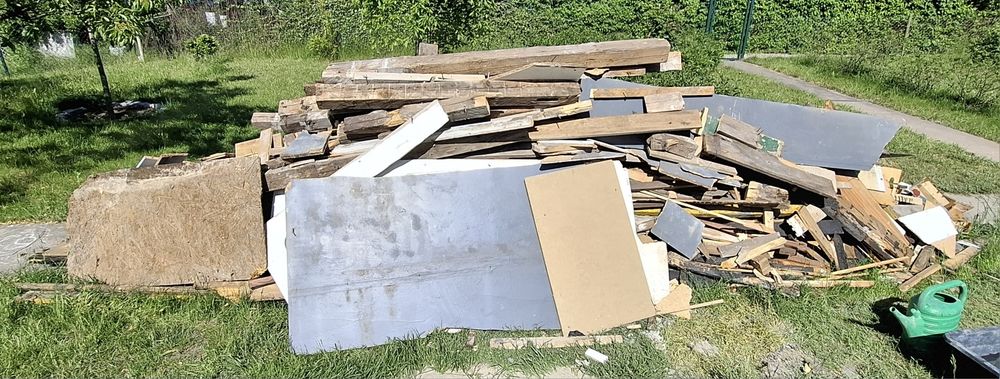 Oddam drewno na opał oraz płyty OSB belki drewniane, złom