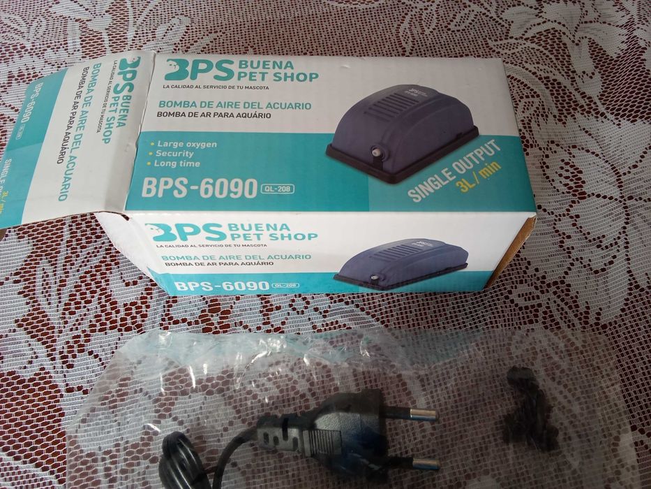 Bomba de ar para aquário