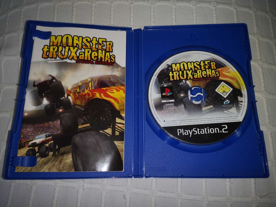 Monster Trux Arenas COMPLETO - Playstation 2 - PS2