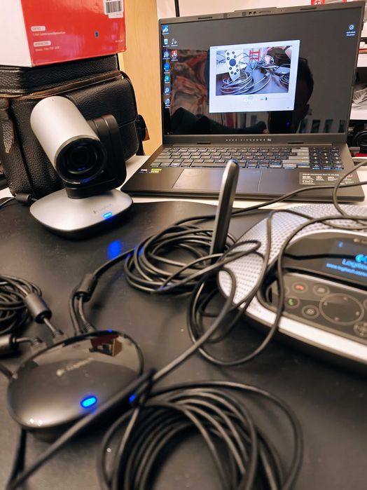 Logitech ConferenceCam CC3000e Kompletny Zestaw - Używany, Testowany