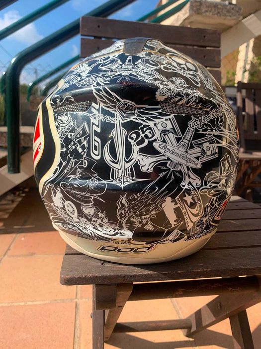 Capacete Troy lee Designs History SE