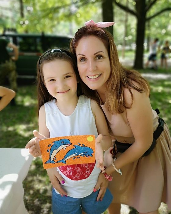 Мастер-класс. Раскраски цветным песком. Мастер-класс на выезд