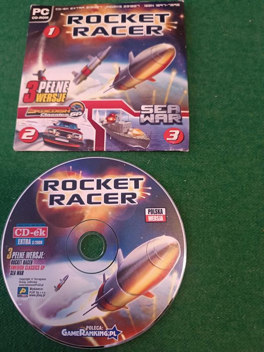 Gra PC - Rocket Racer + 2 dodatkowo